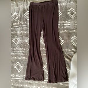 Brown Flare Pants